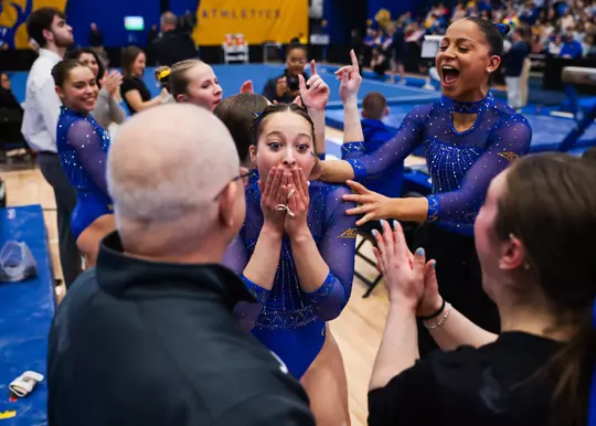 Pitt Gymnastics Celebration