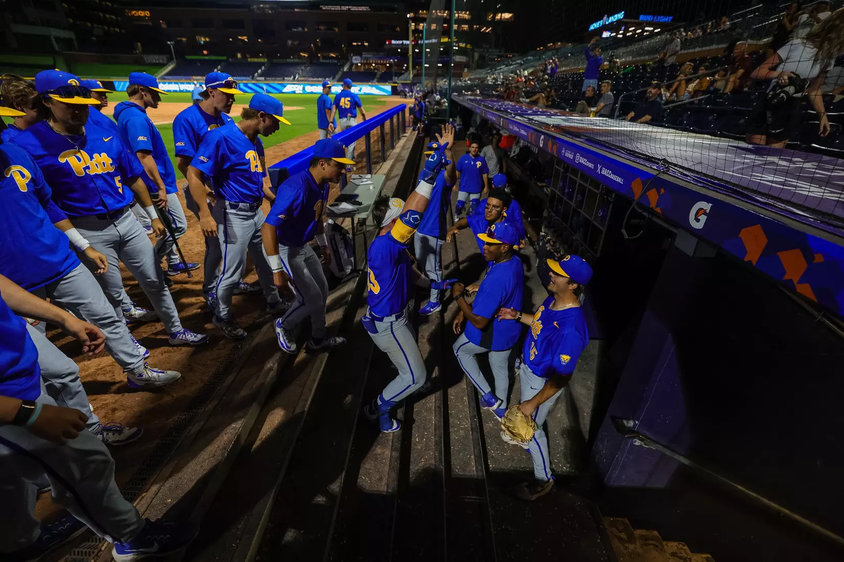 Durham, NC – May 20: ACC Baseball Tournament - Game 3 - #10 Louisville vs #15 Pittsburgh at Durham Bulls Athletic Park in Durham, NC on May 20, 2025. (Credit: Andy Mead/YCJ)