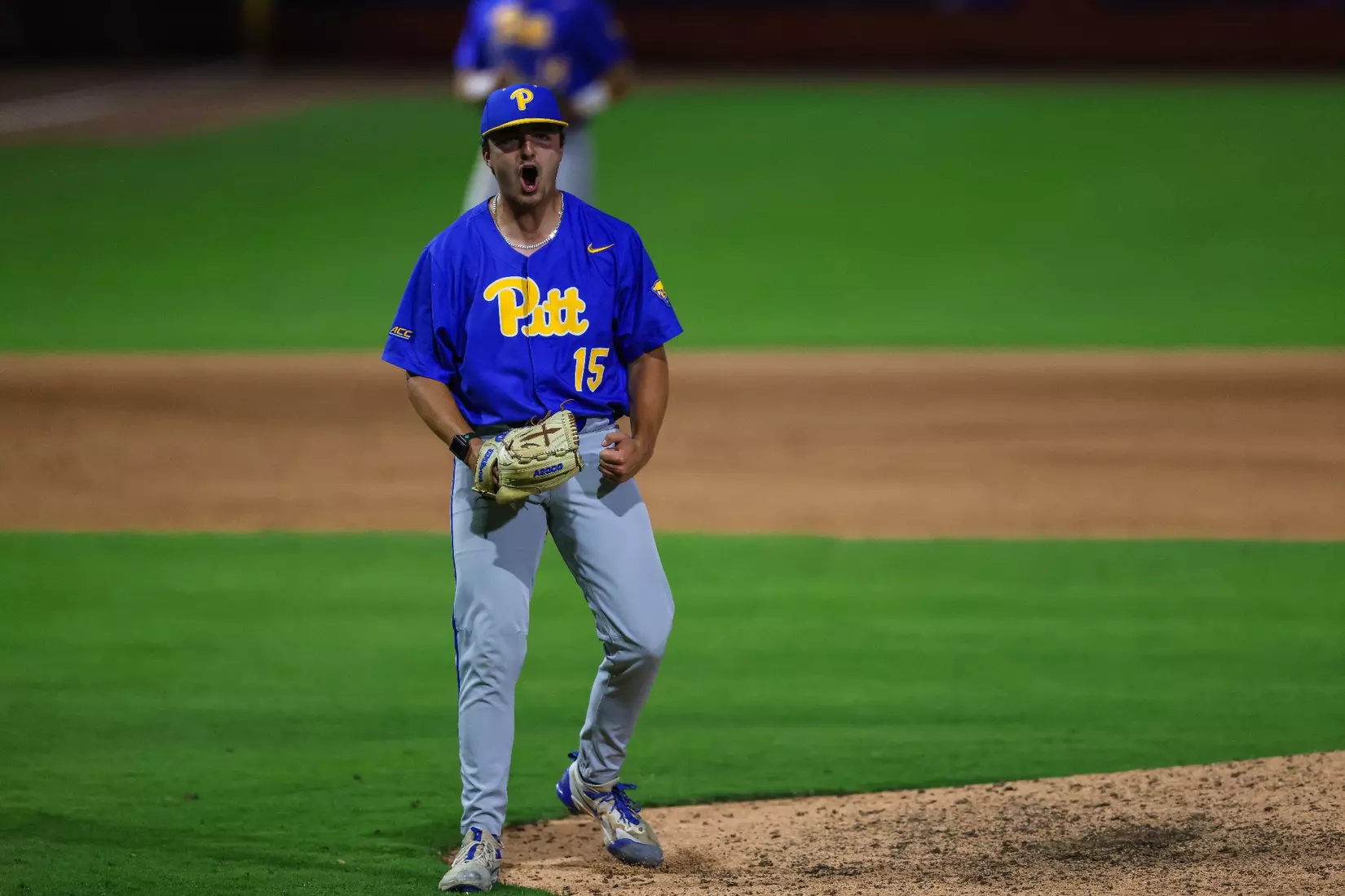 Durham, NC – May 20: ACC Baseball Tournament - Game 3 - #10 Louisville vs #15 Pittsburgh at Durham Bulls Athletic Park in Durham, NC on May 20, 2025. (Credit: Andy Mead/YCJ)