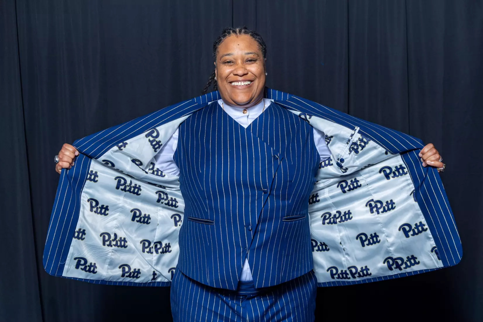 Amanda Walker at the 2025 Pitt Hall of Fame Dinner