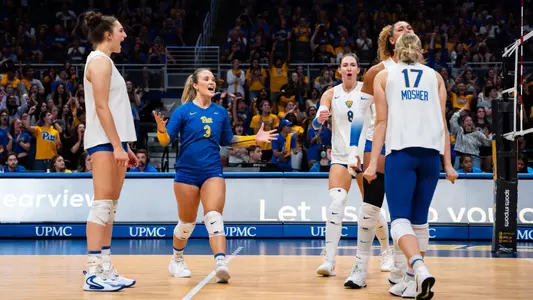 Pitt defeats SMU in Four Sets