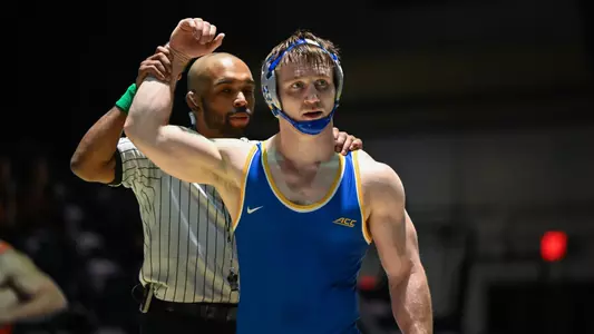 Action Shot of Luca Augustine