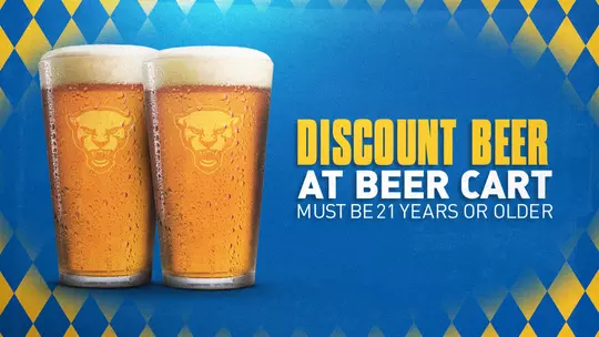 Discounted Beer at Volleyball vs. FSU