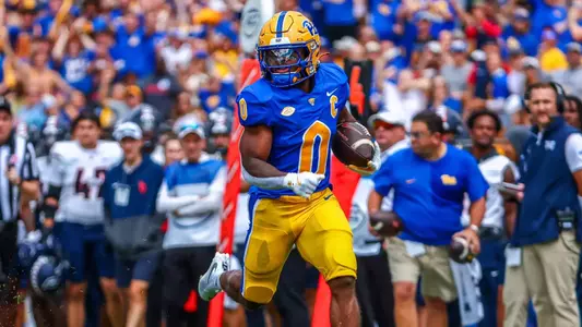 Pittsburgh, PA - August 30, 2025: The Pitt Panthers football team hosts the Duquesne Dukes at Acrisure Stadium in Pittsburgh - Credit: Jeffrey Gamza/Pitt Athletics