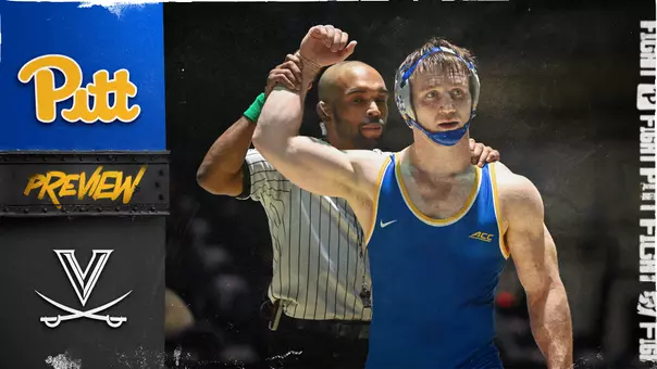 Pitt Hosts Virginia in Final Match at Fitzgerald Field House