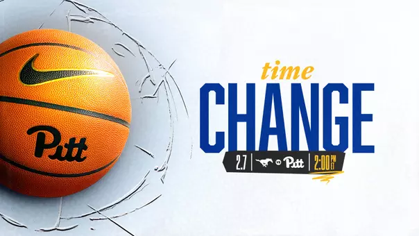 Pitt MBB Time Change vs SMU, 2/7/26