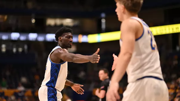 Barry Dunning Giving Five To Nojus Indrusaitis