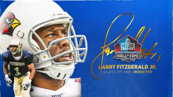 Larry Fitzgerald Jr. Pro Football Hall of Fame