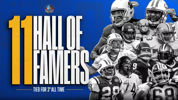 11 Pro Football Hall of Famers