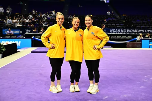 Three Panthers Compete on Bars at NCAA Regionals