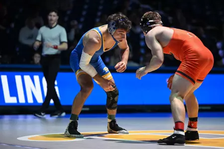 Action Shot of Vince Bouzakis