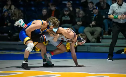 Action Shot of Jared Keslar