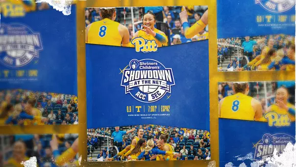 Pitt to Play Tennessee in Shriners Children's Showdown at the Net