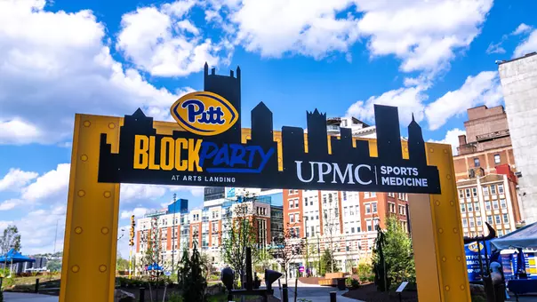 Pitt Block Party Sign