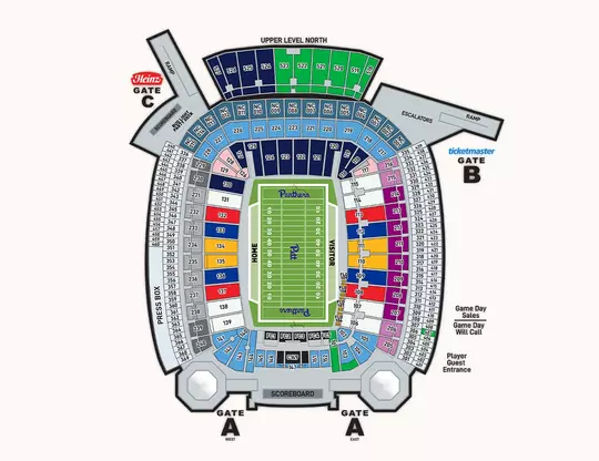F26 Acrisure Stadium Map