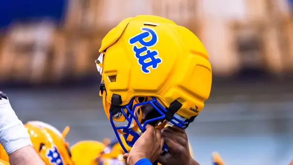 Pitt Football Practice Helmet