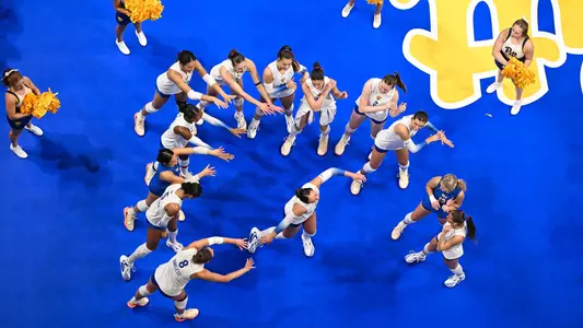 Volleyball Team From Above