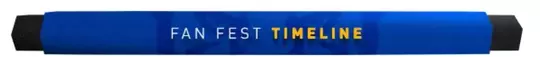 Pitt Volleyball Blue-Gold Fan Fest Timeline Header