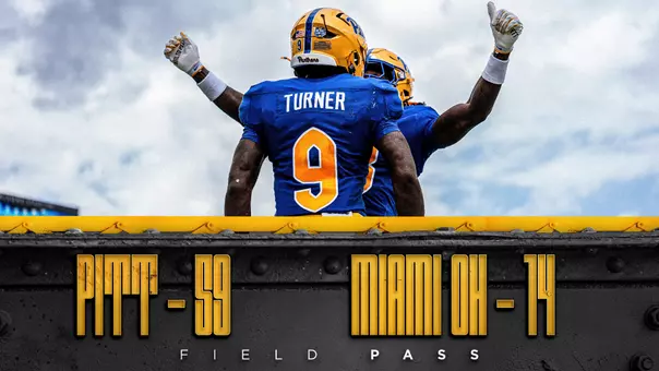 Pitt Football | Pitt 59, Miami (OH) 14 | Field Pass