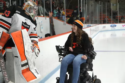 Denna Laing Day at Baker Rink