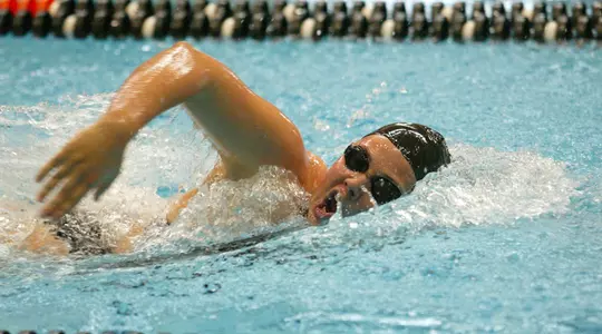 Brilliant Opening Weekend By Aemisegger Sends Women's Swimming To 2-1 Start