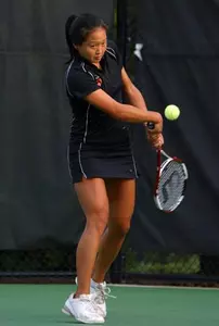 Women's Tennis Sweeps Friday Doubleheader