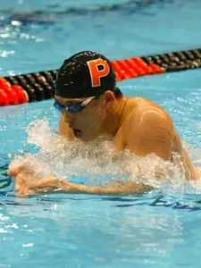 Men's Swimming/Diving Stays Perfect At DeNunzio With 183-109 Win Over Navy