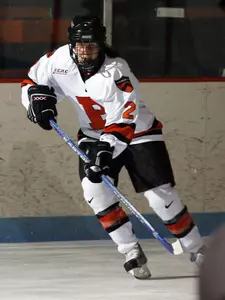 Women's Hockey Rallies For Tie, Shares Fourth Place With Four Games Remaining