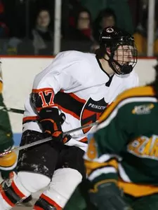 Kaiser Scores Two in Men's Hockey Exhibition Win