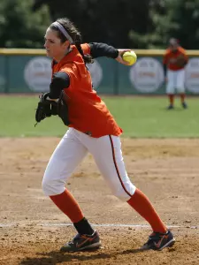 Softball Tigers Win, Lose on Late Rallies at Columbia