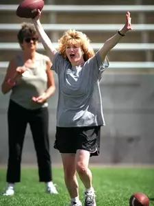 Annual Women's Football Clinic To Benefit Cancer Research Will Be Held May 6th