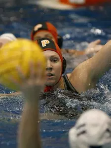 Princeton Tops GW 15-6 in Women's Water Polo