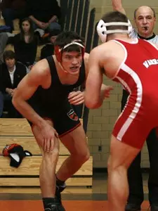Wrestling Team Falls 44-6 In Regular Season Finale