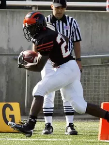 Brown Claims First-Place Showdown With Tiger Football Team