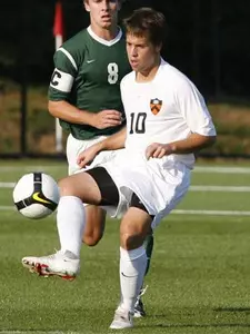 Men's Soccer Blanks Columbia 2-0