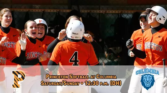 Softball to Resume Ivy Play Saturday-Sunday at Columbia