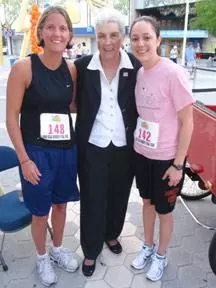 Princeton Coaches Banghart, Flores Run in WBCA's 4-Kay Event