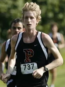 Men's Track Takes Second at Heps