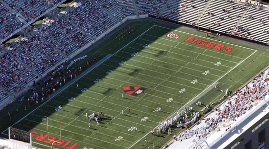 Football Ariel Shot