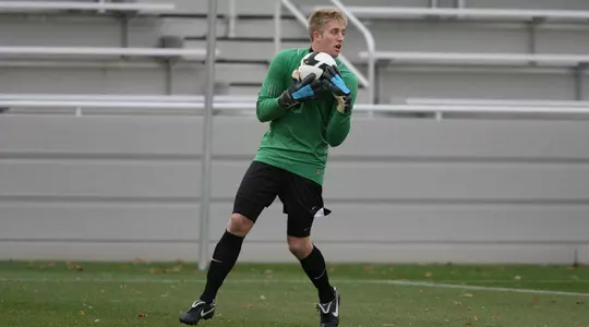 Lynch Stops Seven as Men's Soccer Ties Georgetown, 1-1