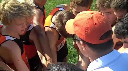 Men's X-Country Claims Second at Heps, One Point Shy of Title