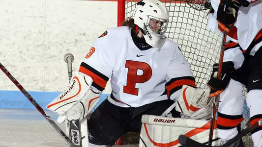 Seguin Earns ECAC Weekly Goalie and Rookie Awards