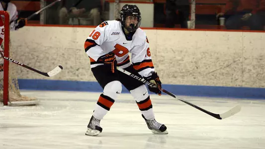 Women's Hockey Team Edged in Season Opener at Northeastern