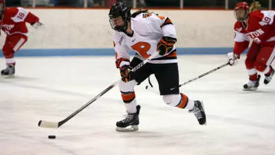 Second-Ranked Cornell Tops Women's Hockey 5-1