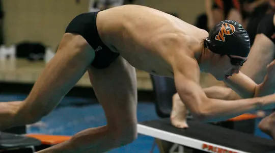 Christensen Earns Trio Of Top-2 Finishes In Men's Swimming Opening Weekend