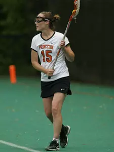 Drumm Scores Five Goals as Women's Lax Wins 16-6 Over Brown in Ivy Opener