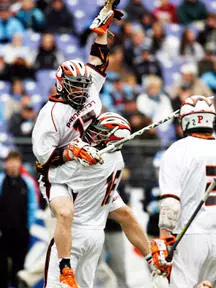 Men's Lacrosse Upends Johns Hopkins 14-8