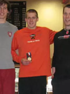 Men Claim Two Titles After Day 1 at Heps