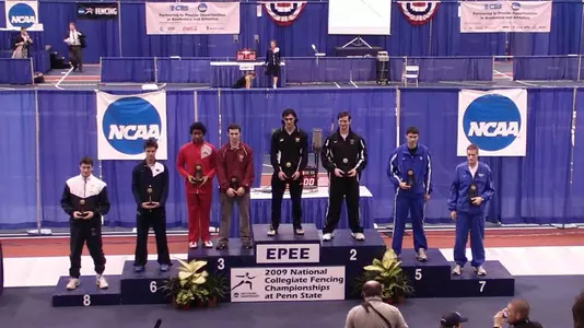 Graham Wicas Wins Silver Medal at NCAA Fencing Championships