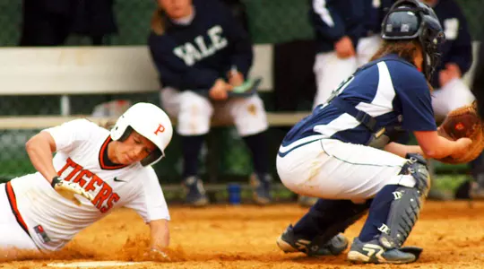 Towson Gets Late Runs to Top Softball 9-3